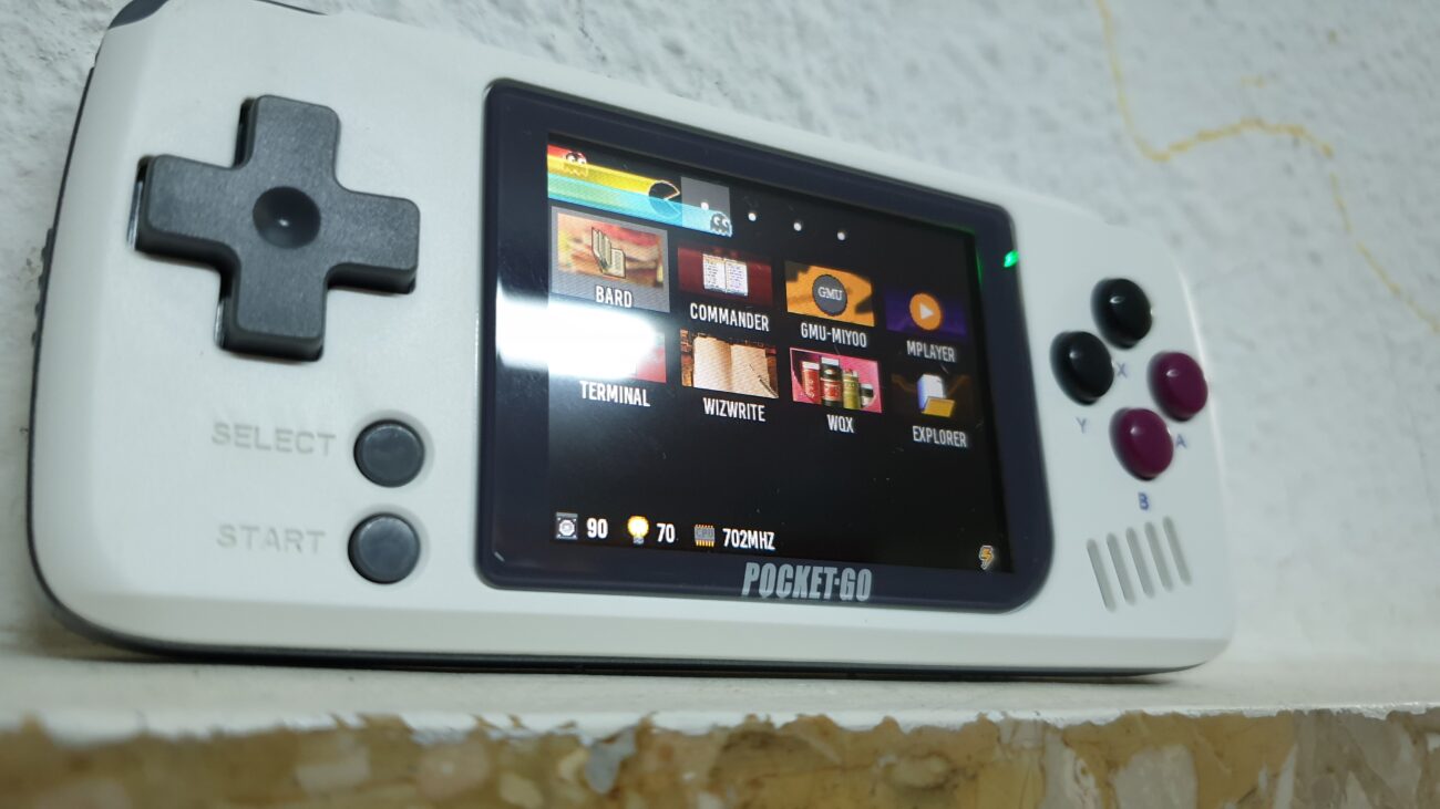 POCKETGO Handheld emulator techgurl