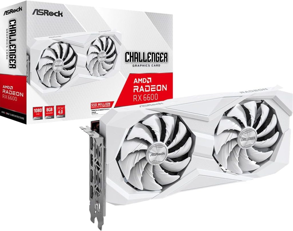 best cost-effective budget GPU in 2025 price watchdog 18 ASRock AMD Radeon RX 6600 Challenger White 8GB GDDR6 best budget gpu 2025