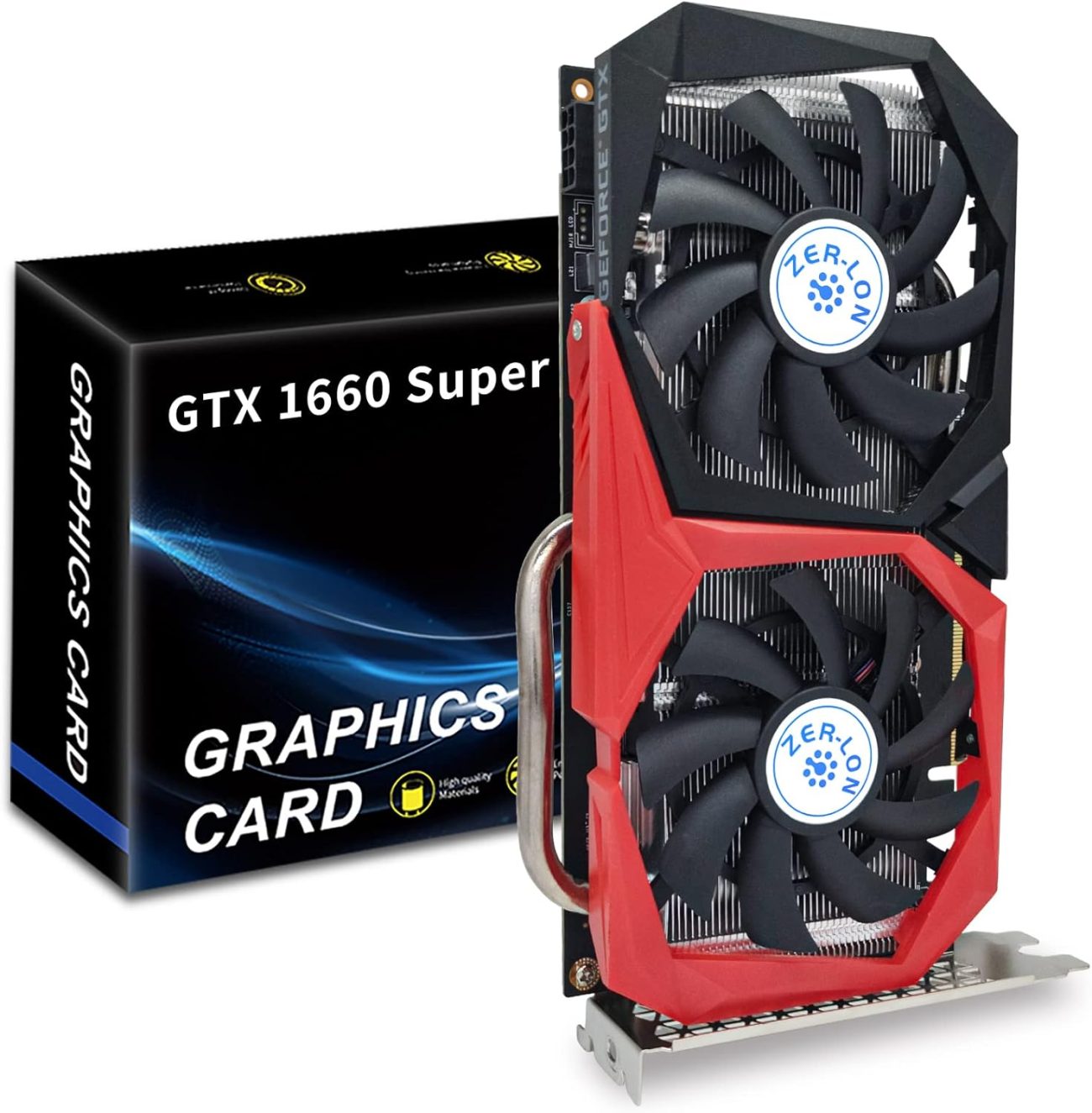 best cost-effective budget GPU in 2025 price watchdog 1 ZER-LON GeForce GTX 1660 Super 6GB Graphics Cards