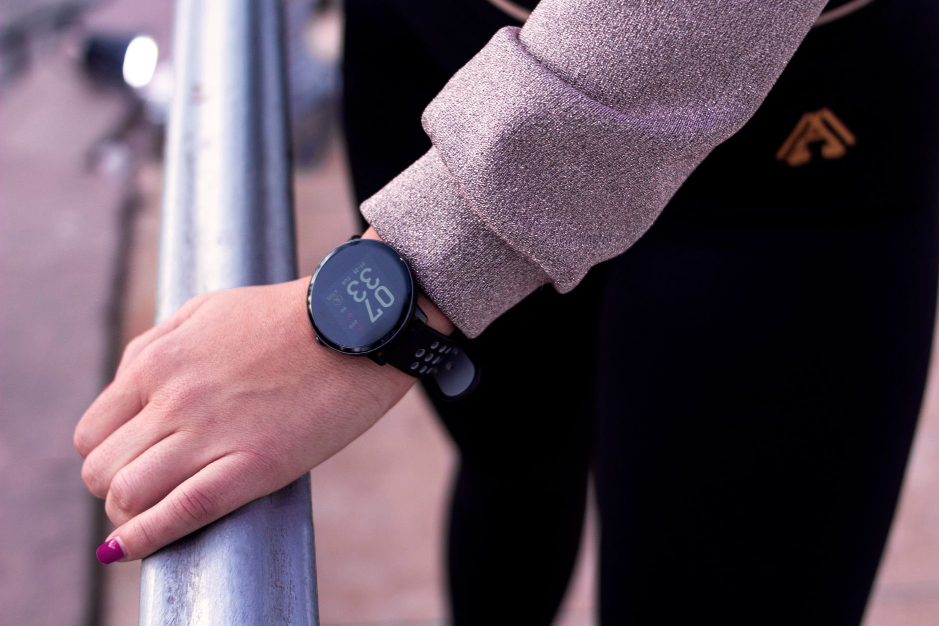 Unlock Your Wrist: Best Android Smartwatches for 2026 2 A person wearing one of the best android smartwatches, displaying a vibrant watch face.