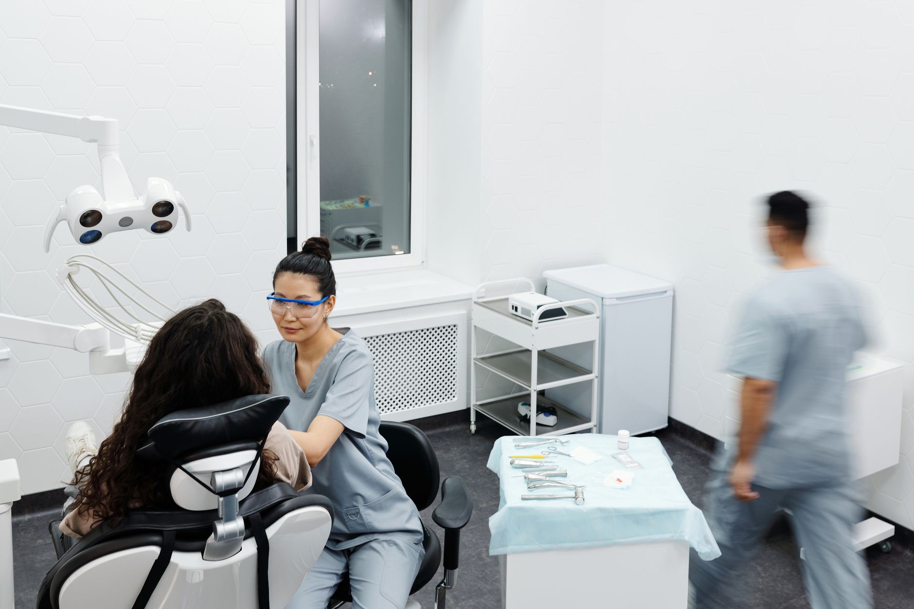 Modern dental clinic with advanced tools