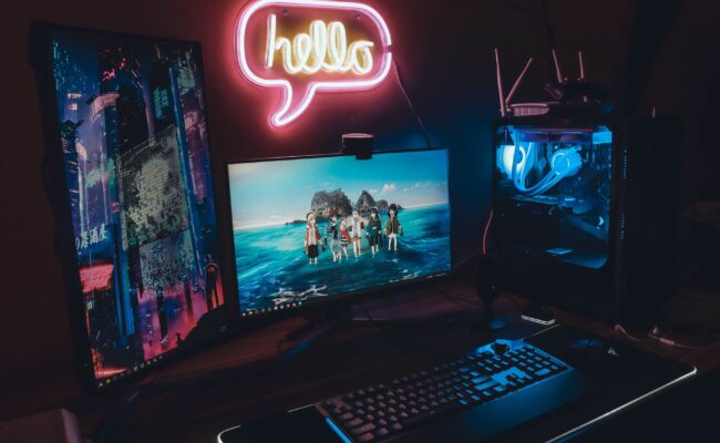 A high-performance gaming PC showcasing the best graphics cards for 2026