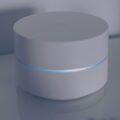A sleek modern home with the best Wi-fi 7 routers providing seamless connectivity.
