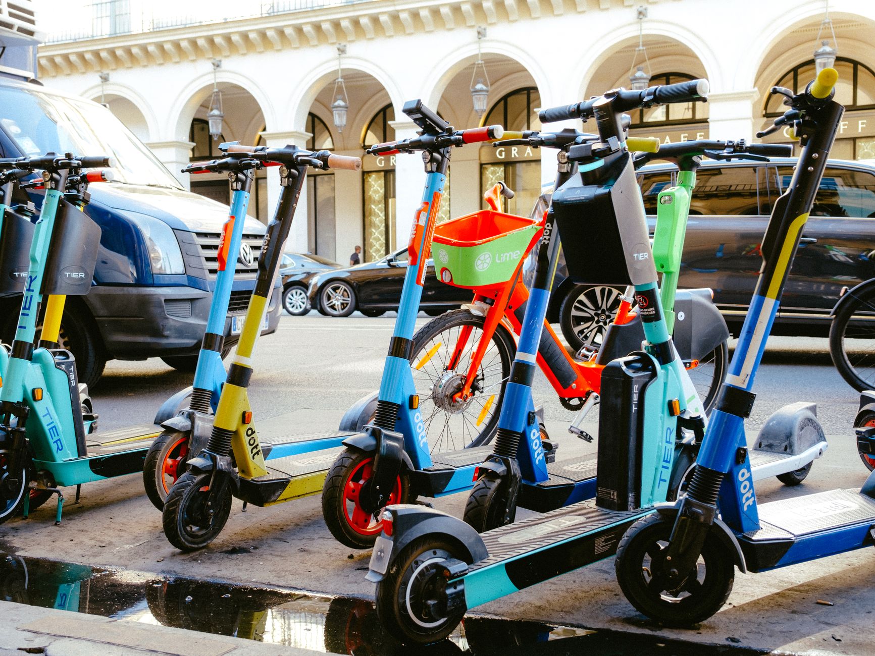 Best Electric Scooters for 2026: Top 5 Tested Rides 9 detailed view of electric scooter handlebar controls and digital display
