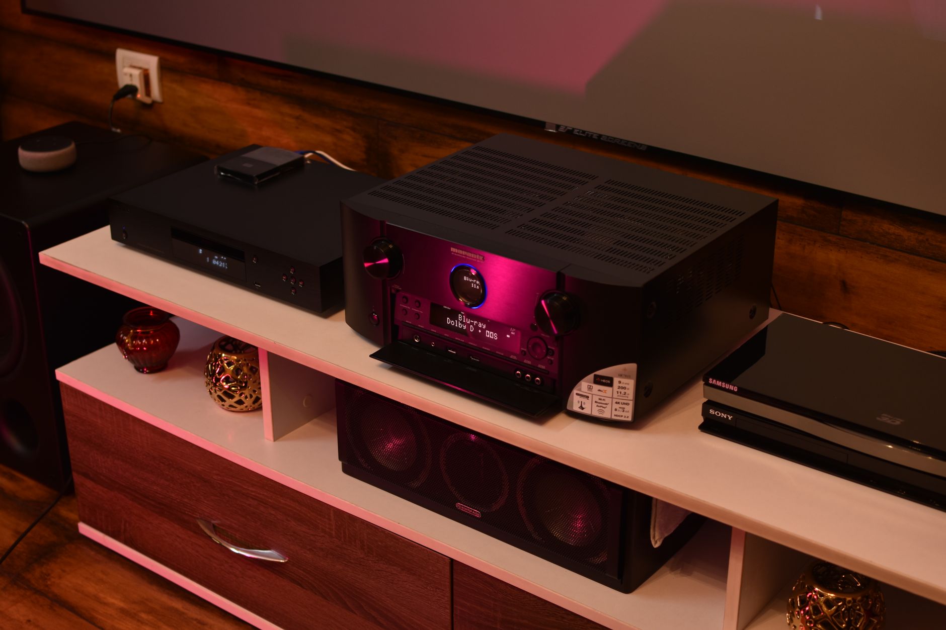 Multi-speaker home theatre system