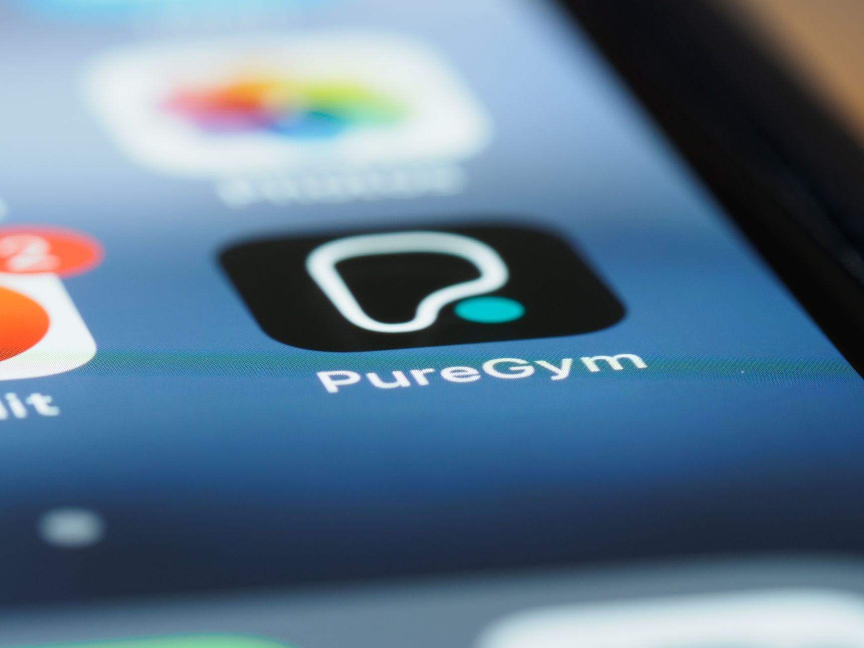User checking calorie data during myfitnesspal glitches on a smartphone